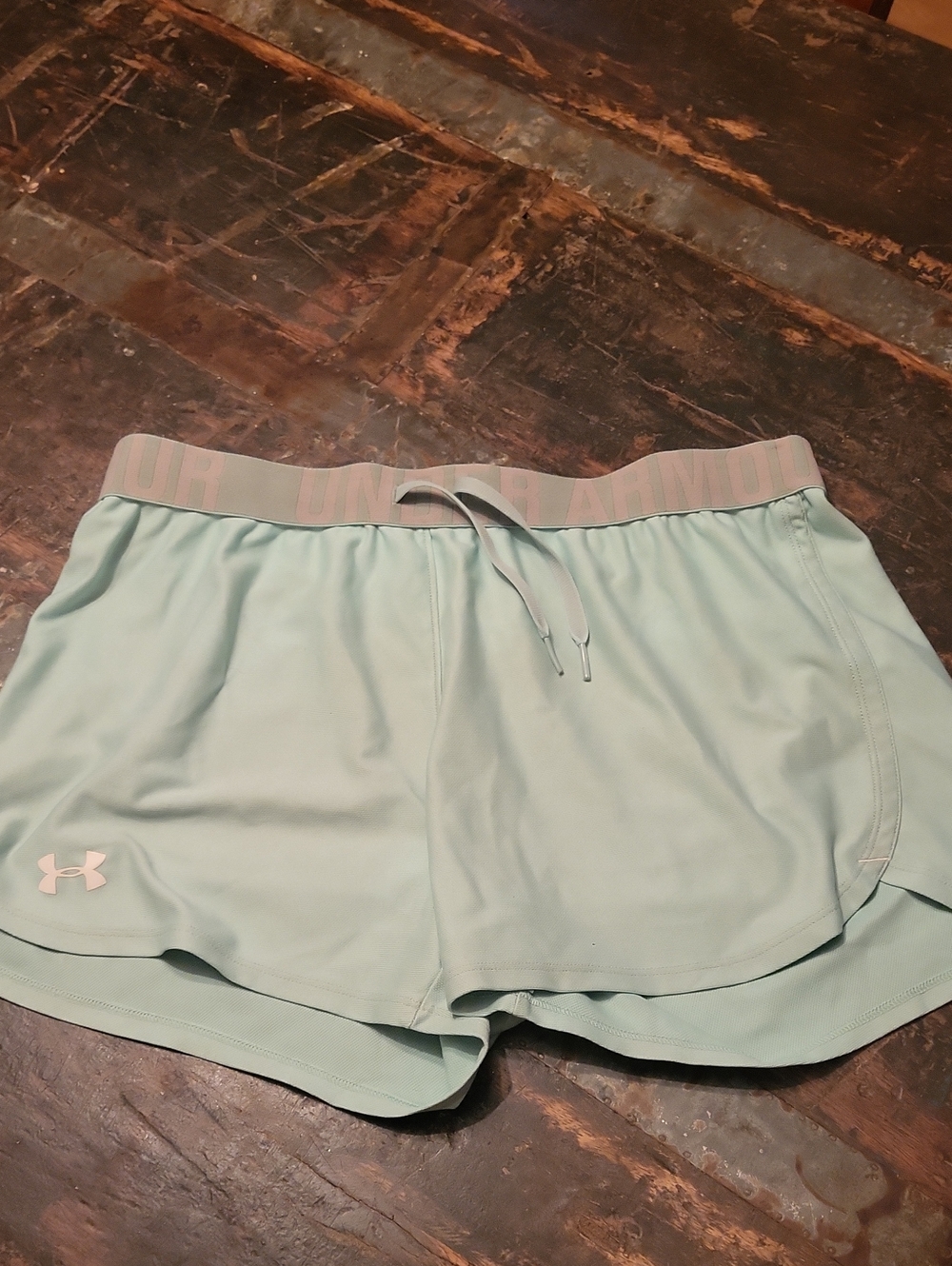 Under Armour Women's Light Aqua Performance Shorts